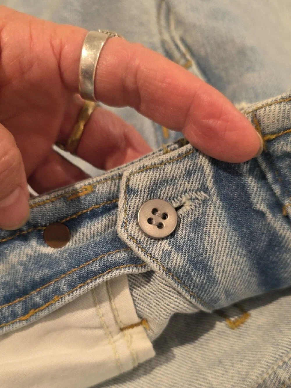 NEW $268 AGOLDE LEX LOW SLUNG BAGGY JEANS IN LIGHT BLUE #2 SIZE 27 - Picture 8 of 16